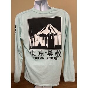 Men's Fresh Laundry Tokyo Japan Long Sleeve T-Shirt Size Large